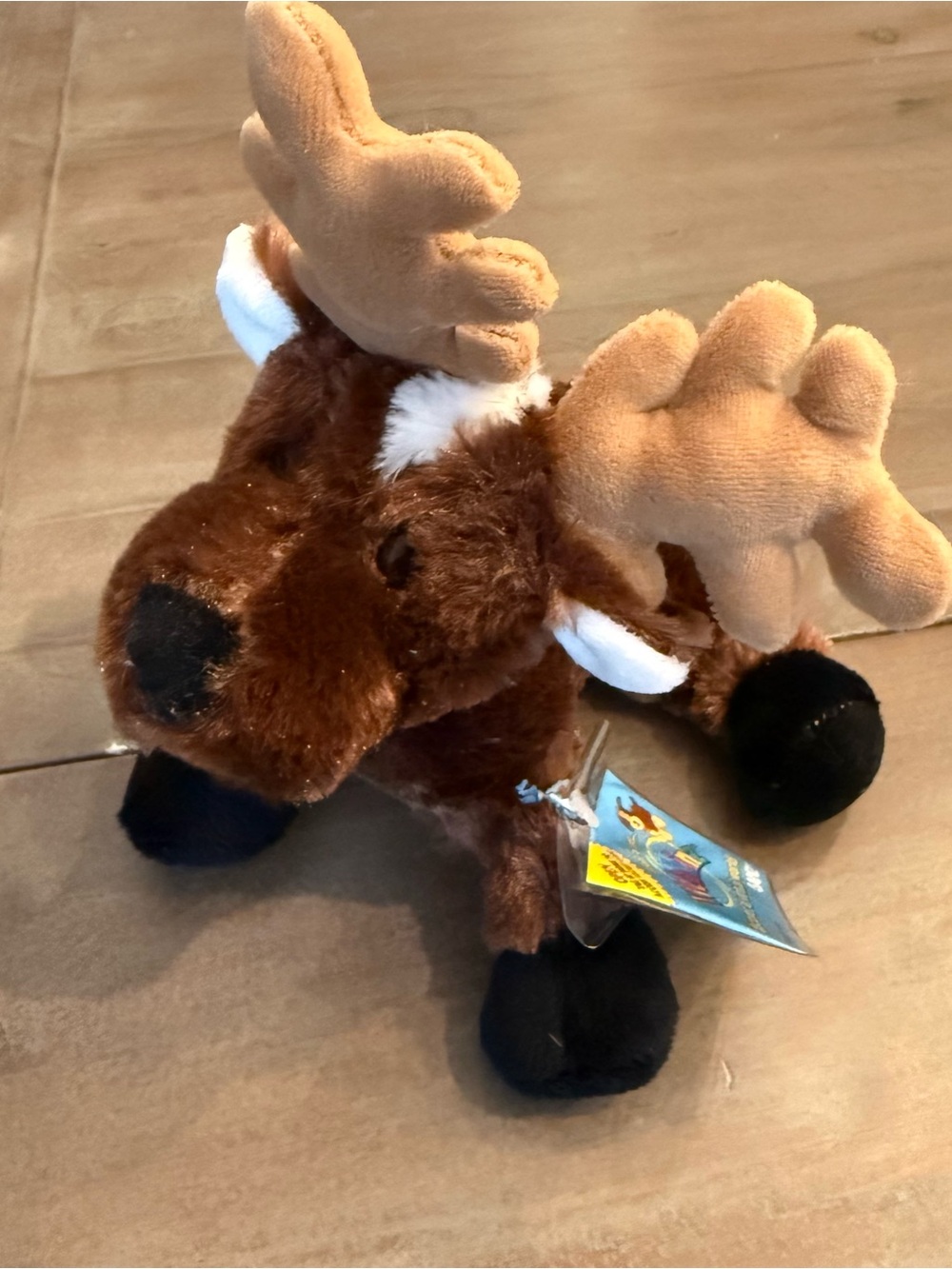 Webkinz Reindeer (HM137) Plush Stuffed Animal Preowned Sealed Tag with code